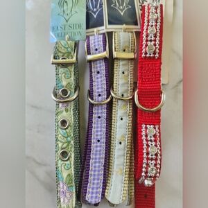 12 - 16 in Set of 4 dog collars